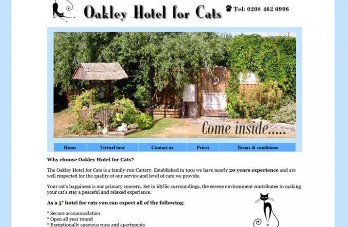 Oakley Hotel for Cats - British Cattery 