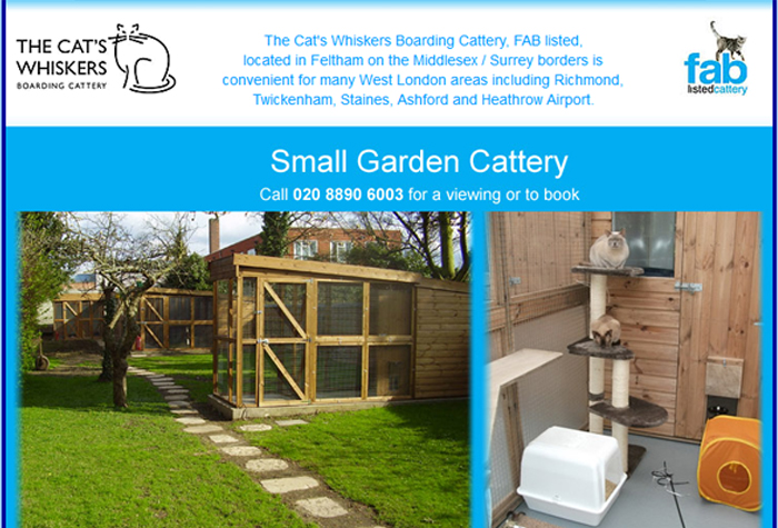 cattery near heathrow