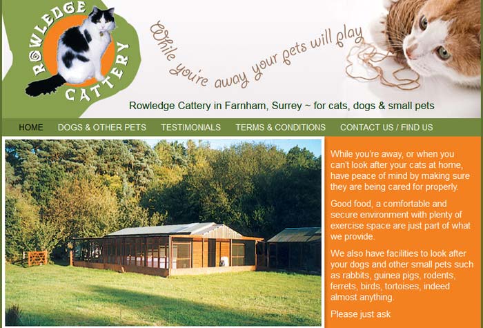 Rowledge Cattery British Cattery Directory